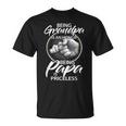 Being Grandpa Is An Honor Being Papa Is Priceless Grandpa Funny Gifts Unisex T-Shirt