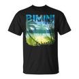 Bimini Bahamas Beach Summer Matching Family Palms Tree Bahamas Funny Gifts Unisex T-Shirt
