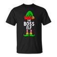 Boss Elf Matching Christmas T-shirt Boss Elf Matching Christmas T-shirt