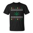 Cannabis Ugly Christmas Sweater T-Shirt