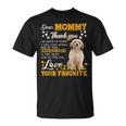 Cavachon Dear Mommy Thank You For Being My Mommy Unisex T-Shirt