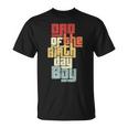 Dad Of The Birthday Boy Vintage Cool Family Matching Party Unisex T-Shirt