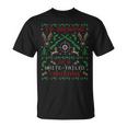 Deer Hunting Ugly Christmas Sweater Party T-Shirt
