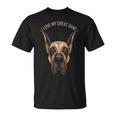 Dog Lover I Love My Great Dane Unisex T-Shirt