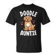 Doodle Auntie Goldendoodle Shirts Women Kawaii Dog Aunt Unisex T-Shirt