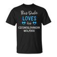 This Dude Loves His Czechoslovakian Wolfdog T-Shirt