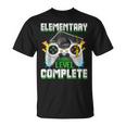 Elementary Level Complete Gamer Graduation Video Games Boys Unisex T-Shirt