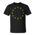 European Flag Pride Union Europa British Brexit Uk Unisex T-Shirt