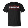 Firefighter Wife Firemans Wife Proud Firefighter Husband Gift For Womens Gift For Women Unisex T-Shirt