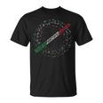 Flute Musician Music Lover Treble Clef Italian Flutist Unisex T-Shirt