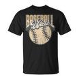 For Uncle Of Baseball Players Baseball Uncle Unisex T-Shirt