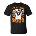 Halloween Ghost Costume I'm Just Here For The Boos T-Shirt