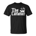 Funny The Catfather Kitten Dad Summer Gift For Pet Lovers Unisex T-Shirt