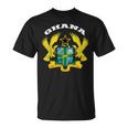 Ghana Coat Of Arms Flag Souvenir Accra Unisex T-Shirt