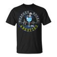 Girls Trip 2024 Florida Jamaica Beaches Booze And Besties Girls Trip Funny Designs Funny Gifts Unisex T-Shirt