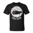 Goose Hunting Blue Goose Eagle Head Unisex T-Shirt