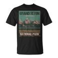 Grand Teton National Park Wyoming Poster T-Shirt