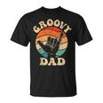 Groovy Dad 70S Aesthetic Nostalgia 1970S Retro Groovy Dad Unisex T-Shirt