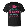 Happy Last Day Of School Proud Lil Cousin Of A 2023 Graduate Unisex T-Shirt