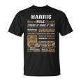 Harris Name Gift Harris Born To Rule V2 Unisex T-Shirt