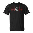 Heartbeat Car Speedometer Car Lovers Funny Gift Unisex T-Shirt