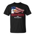 Independence Day 4Th July Flag Patriotic Eagle Unisex T-Shirt