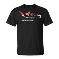 Indonesia Flag Pride Distressed Indonesian Unisex T-Shirt