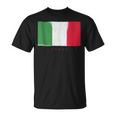 Italian Roots Flag Soccer Sports European Pride Unisex T-Shirt