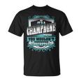It's A Champagne Thing You Wouldn't Understand Name Vintage T-Shirt