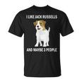 I Like Jack Russells Dog Owner Pets Lover T-Shirt