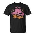 Lets Go Gays Lgbt Pride Cowboy Hat Retro Gay Rights Ally Unisex T-Shirt