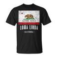 Loma Linda California Cali City Souvenir Ca Flag Top T-Shirt