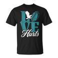 Love Hurts Eagles Retro Unisex T-Shirt
