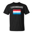 Luxembourger Pride Flag Luxembourg Unisex T-Shirt