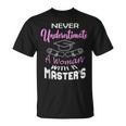 Never Underestimate A Woman With A Masters Degree Graduate Unisex T-Shirt