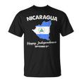 Nicaragua Pride 15 September Independence Nicaraguan Flag T-Shirt