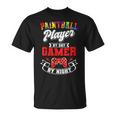 Paintball Paintballer Video Gamer Shooting Team Sport Master T-Shirt