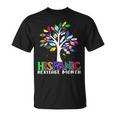 Hispanic Heritage Month Latino Tree Flags All Countries T-Shirt