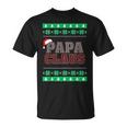 Papa Claus -Matching Ugly Christmas Sweater T-Shirt