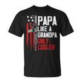 Papa Like A Grandpa Cooler Gun Right Owner Ar15 Fathers Day Gift For Mens Unisex T-Shirt