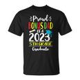 Proud Bonus Dad Of A Class Of 2023 5Th Grade Graduate Unisex T-Shirt