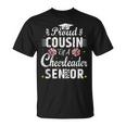 Proud Cousin Of Cheerleader Senior 2024 Senior Cheer Cousin T-Shirt