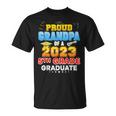 Proud Grandpa Of A Class 2023 5Th Grade Graduate Last Day Unisex T-Shirt