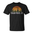Retro Yucca Valley California Desert Sunset Vintage T-Shirt