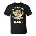 Roarsome Dad Funny Tiger Lover Father Daddy Unisex T-Shirt