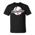 San Francisco Baseball Vintage Pride Love City Unisex T-Shirt