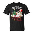 Santa Riding Pug This Is My Ugly Christmas Sweater T-Shirt