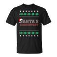 Santa's Accountant Ugly Christmas Sweater T-Shirt