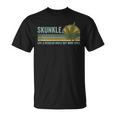Skunkle Uncle Smokes Weed Like Regular Uncle But More Chill Unisex T-Shirt