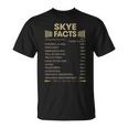 Skye Name Gift Skye Facts Unisex T-Shirt